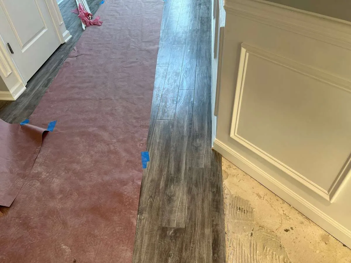 Completed marble shower restoration in Estherville